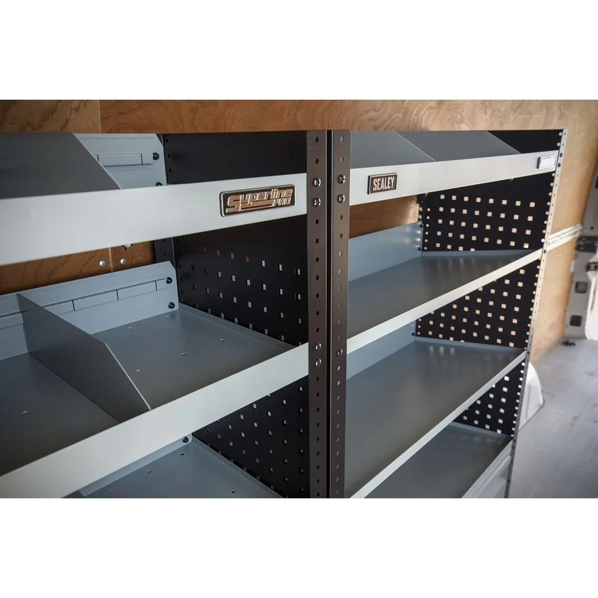 Sealey Superline Pro Modular Flat Shelf Van Storage Unit 925mm - Image 3