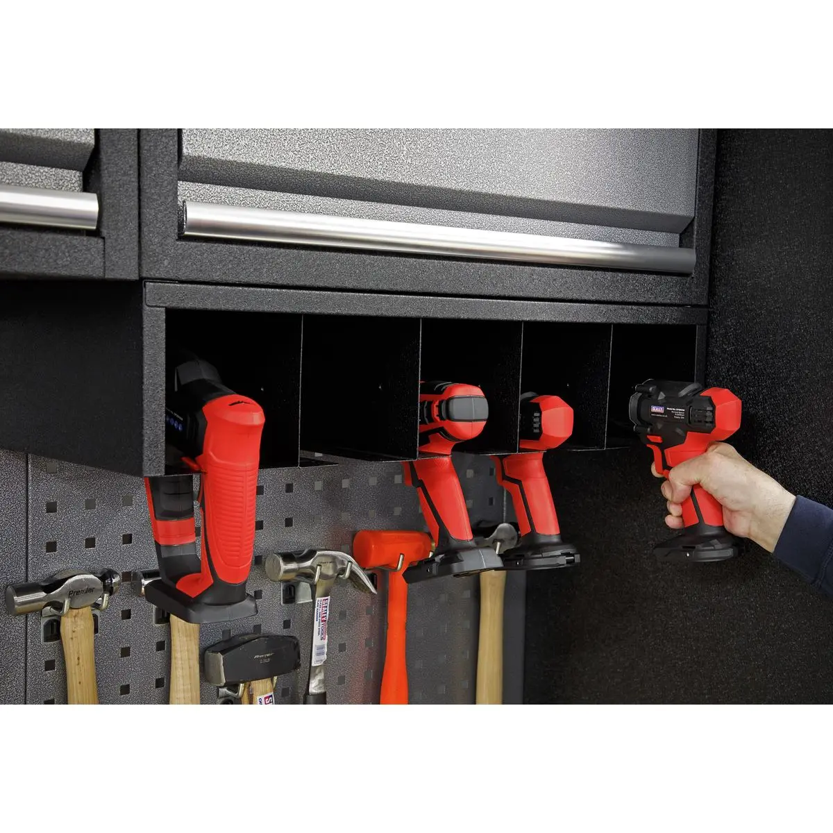 Sealey Superline Pro Modular Power Tool Rack 680mm - Image 7