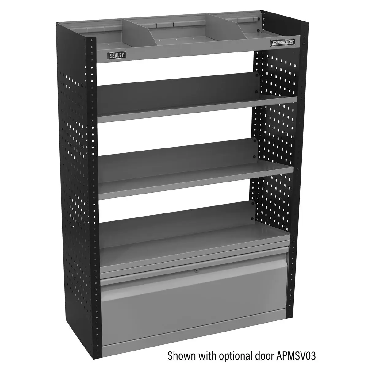 Sealey Superline Pro Modular Slanted Shelf Van Storage Unit 925mm - Image 8
