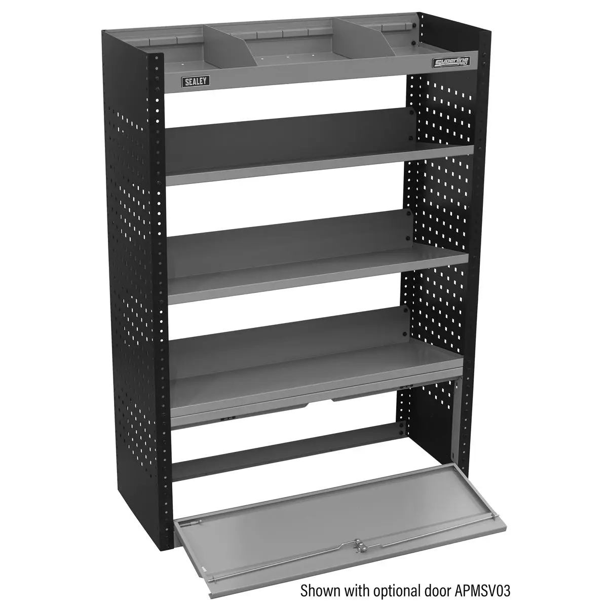 Sealey Superline Pro Modular Slanted Shelf Van Storage Unit 925mm - Image 9
