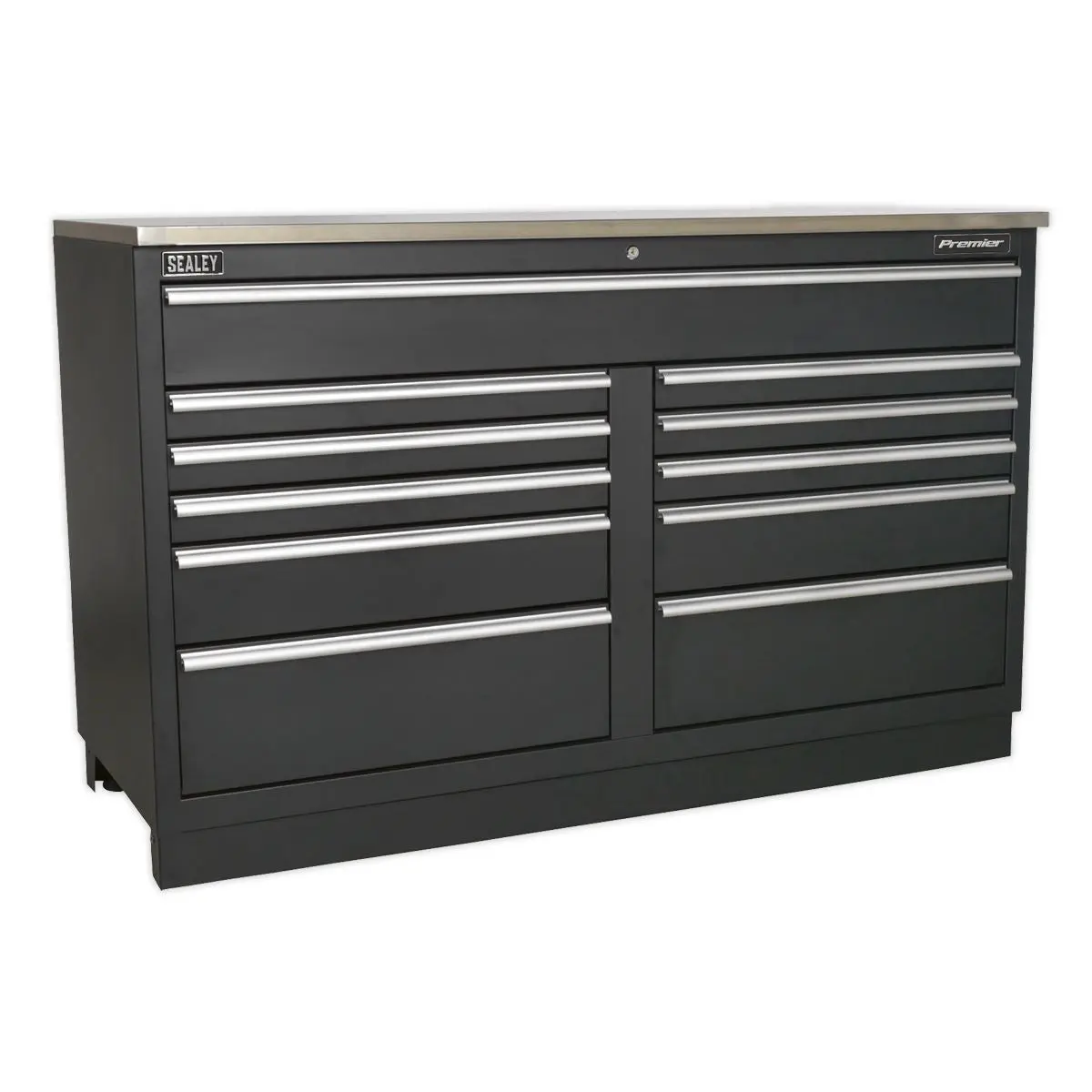Sealey Premier Premier 3.55m Storage System - Pressed Wood Worktop - Image 17