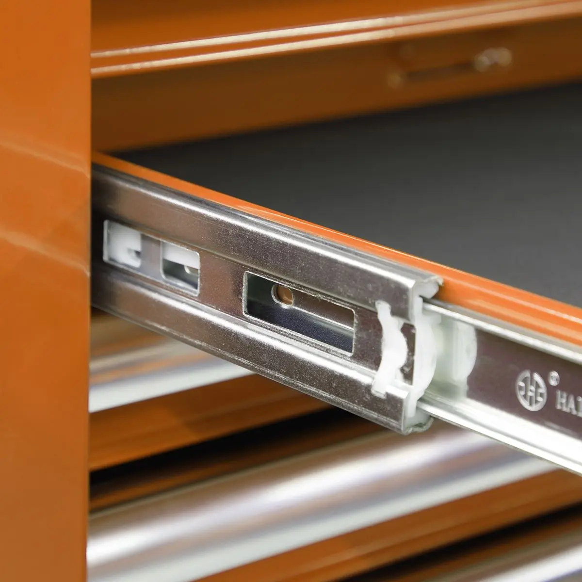 Sealey Superline Pro Rollcab 7 Drawer with Ball-Bearing Slides - Orange - Image 7