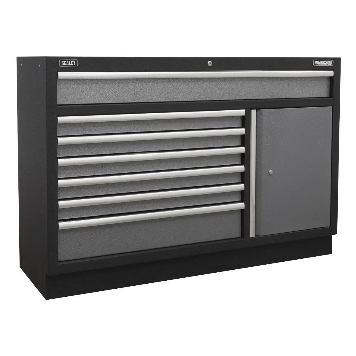 Sealey Superline Pro Superline PRO® 2.04m Storage System - Pressed Wood Worktop - Image 9