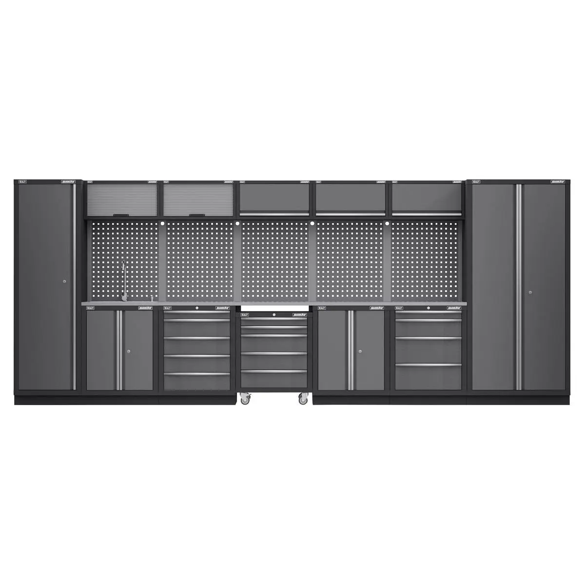 Sealey Superline Pro Superline PRO® 4.9m Storage System - Stainless Worktop