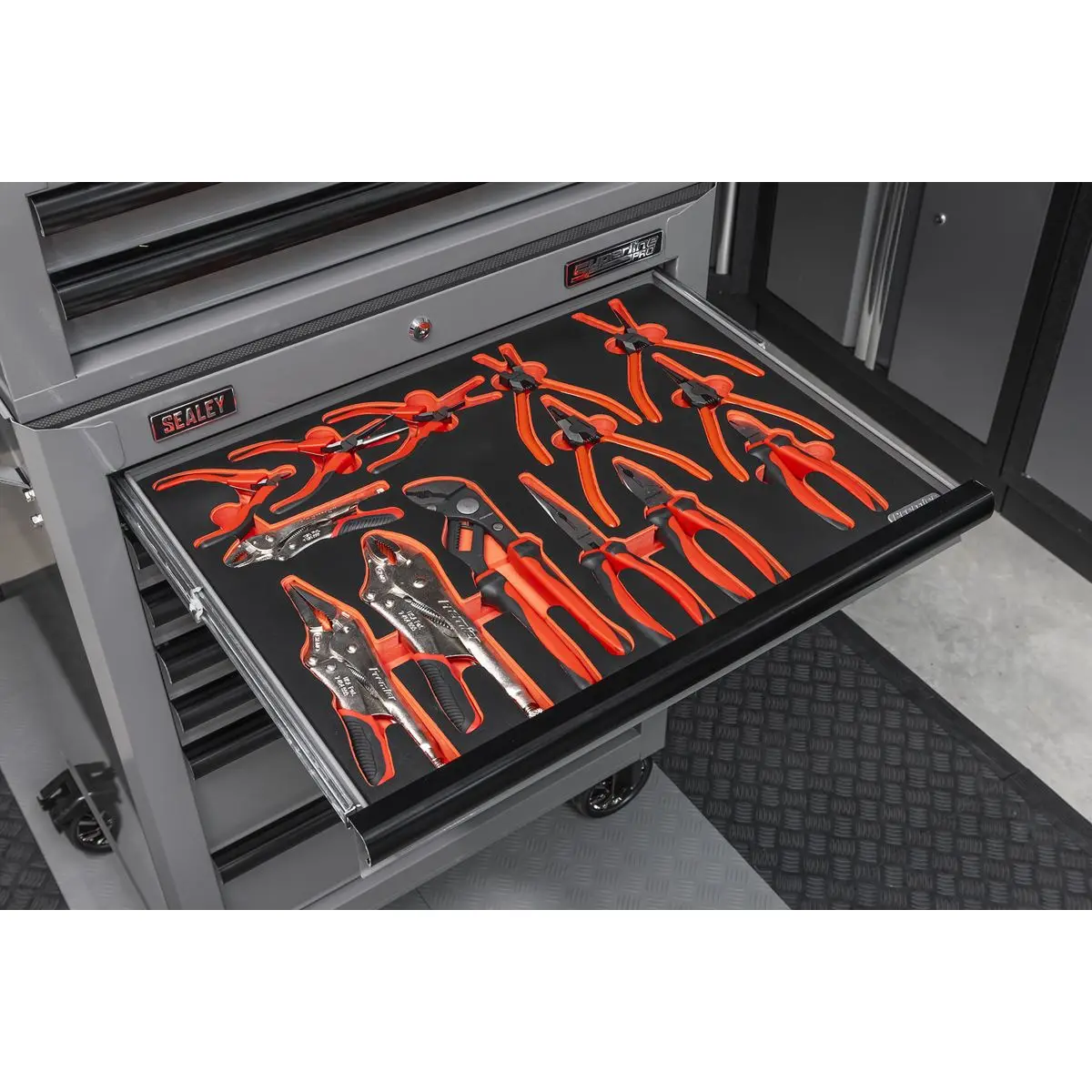 Sealey Superline Pro Superline PRO® Tool Chest Combination 14 Drawer with 446pc Tool Kit - Grey - Image 4