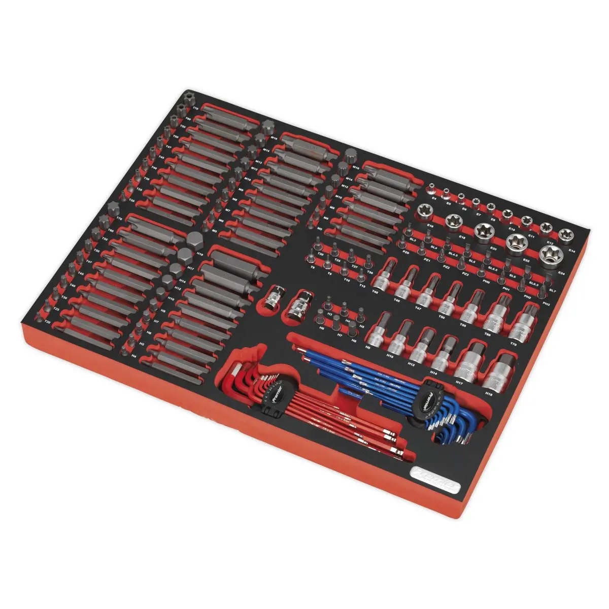 Sealey Superline Pro Tool Chest Combination 23 Drawer with Ball-Bearing Slides - Black with 446pc Tool Kit - Image 8