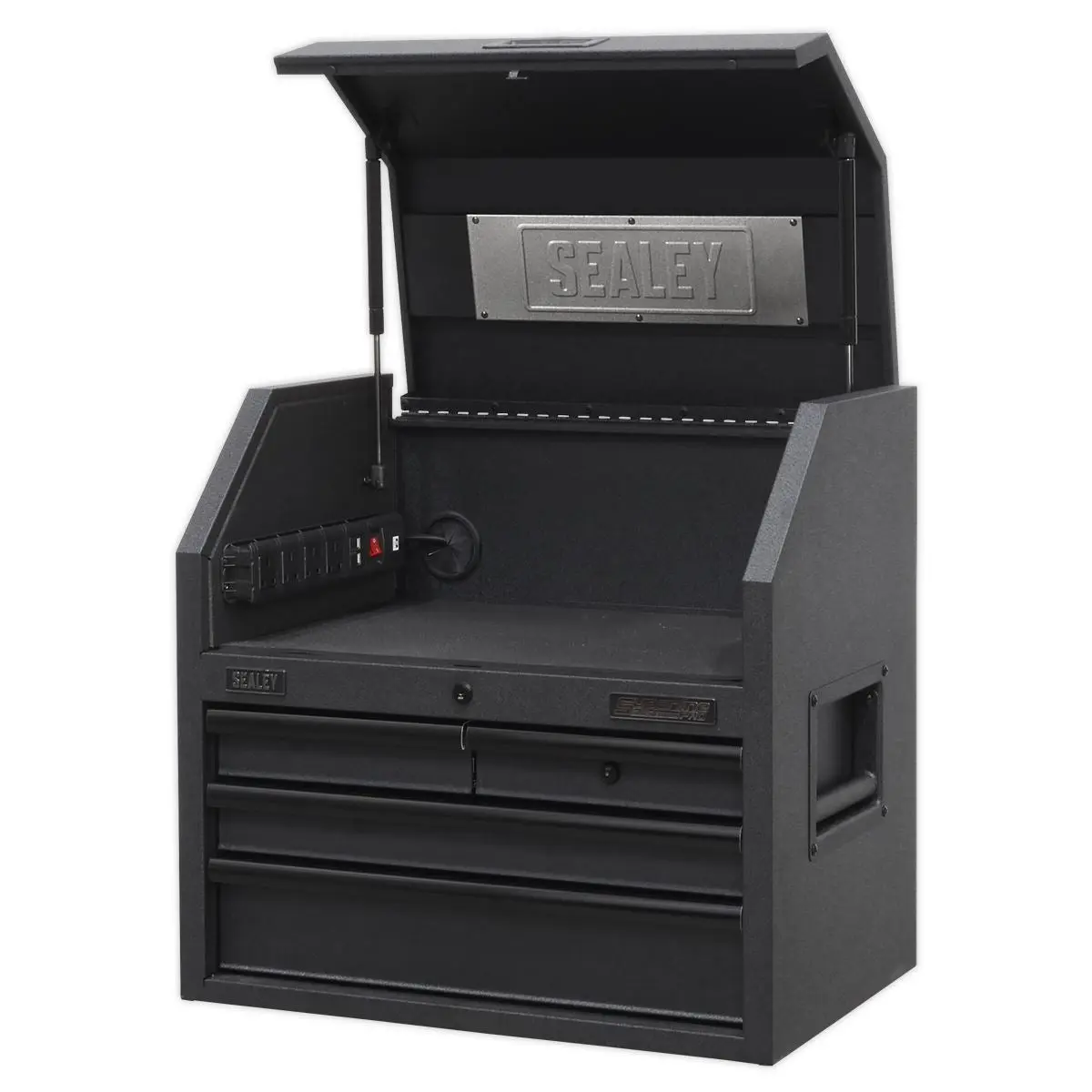 Sealey Superline Pro Topchest 4 Drawer 660mm with Soft Close Drawers & Power Strip - Image 7
