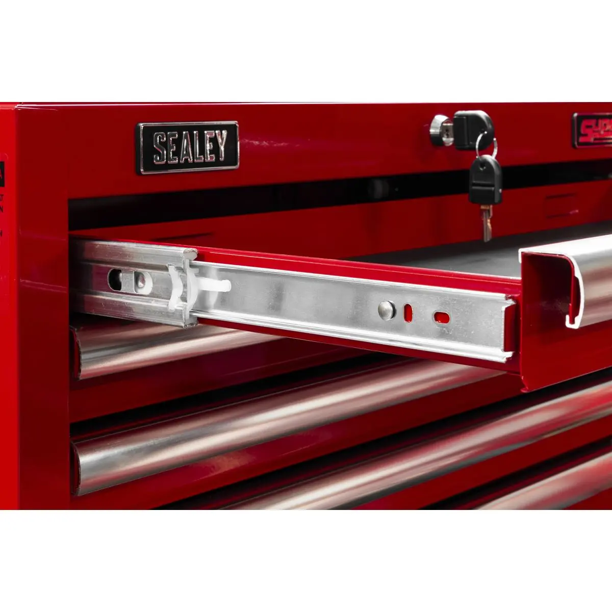 Sealey Superline Pro Topchest 5 Drawer with Ball-Bearing Slides - Red - Image 3