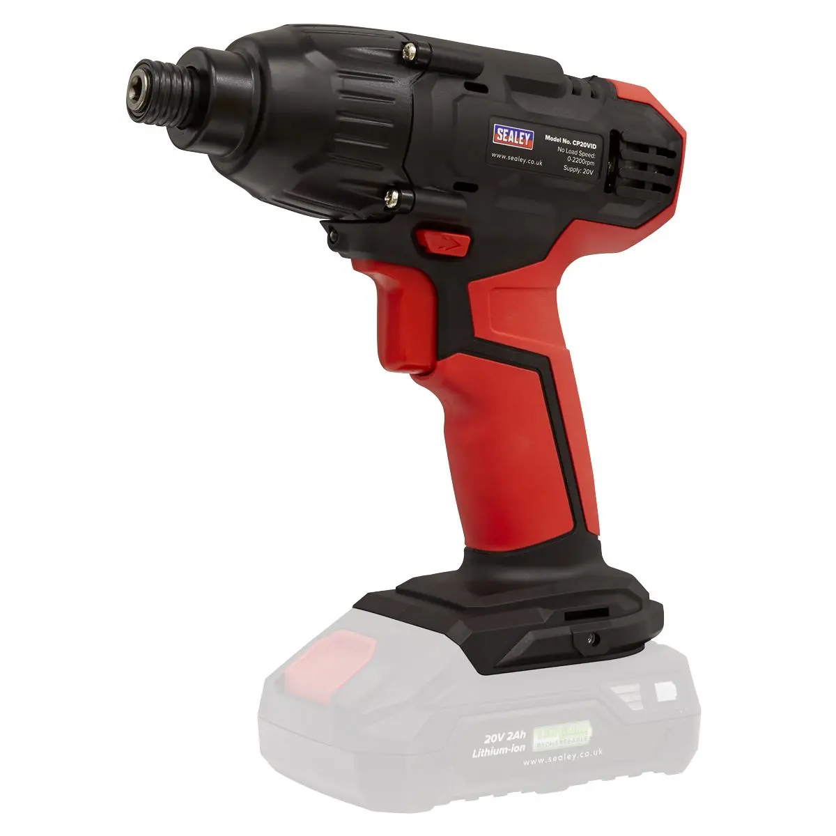 Sealey 8 x 20V SV20 Series Cordless Tool Combo - 4 Batteries - Image 5