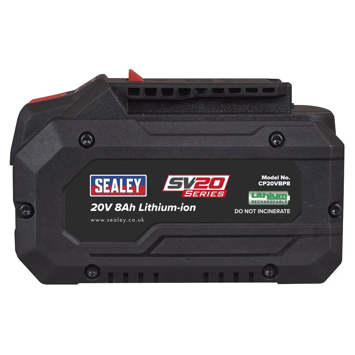 Sealey SV20 Series Power Tool Battery 20V 8Ah - Image 4
