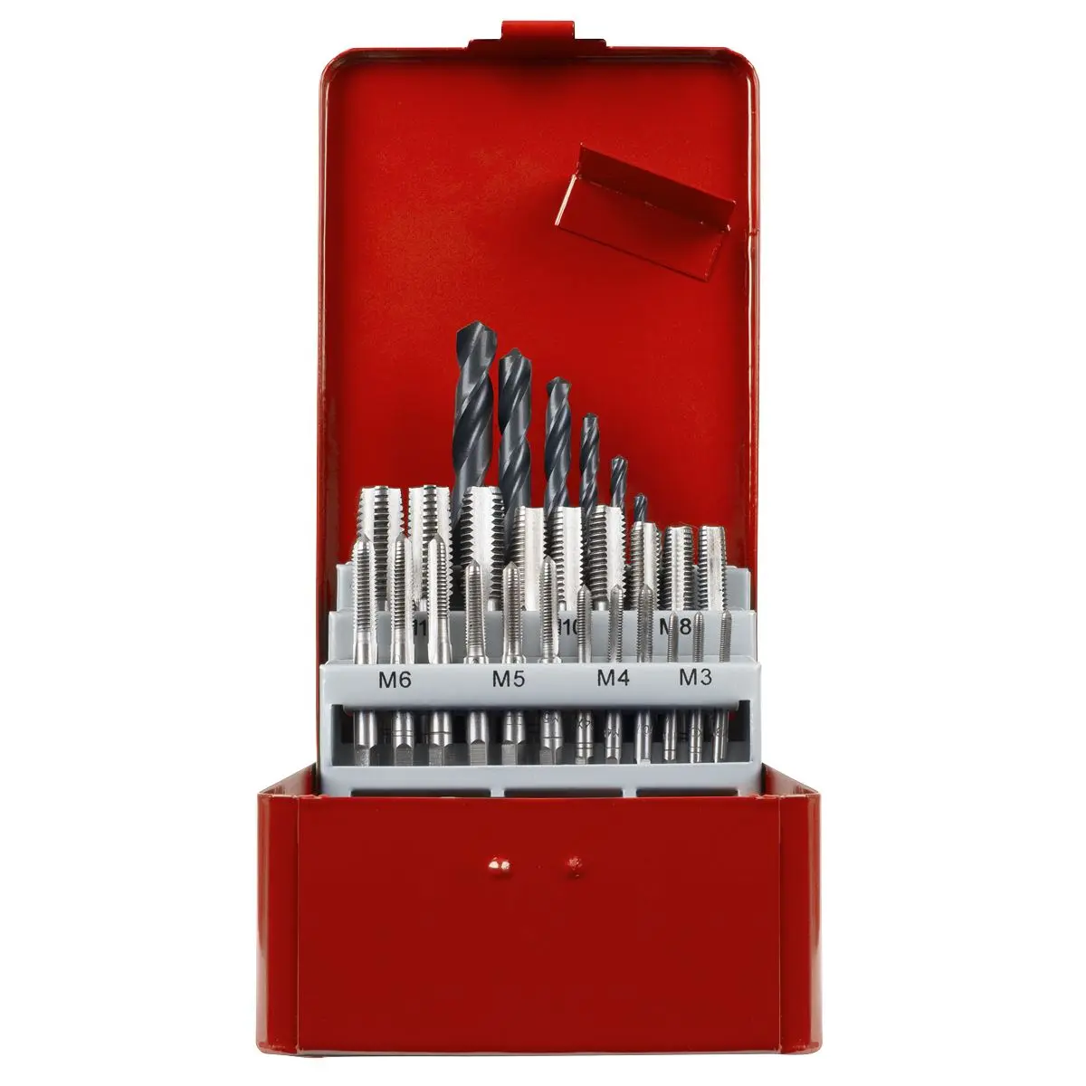 Sealey Tap & Drill Bit Set 28pc Metric - Image 8