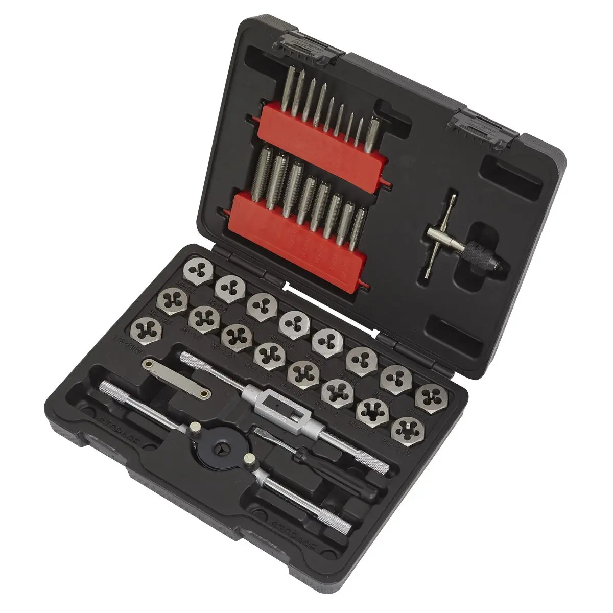 Sealey Tap & Hex Die Set 39pc - Metric - Image 3