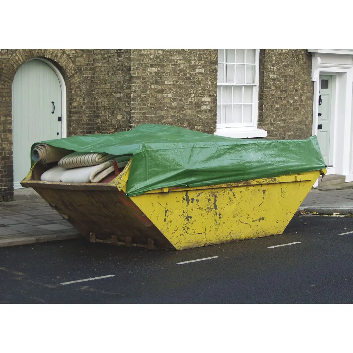 Sealey Tarpaulin 1.73 x 2.31m Green - Image 2