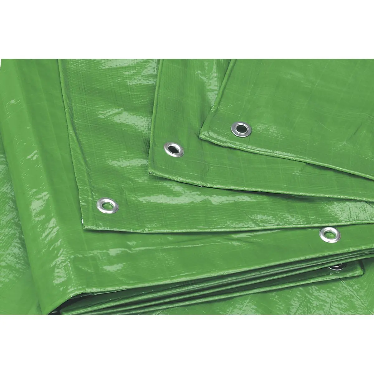 Sealey Tarpaulin 4.88 x 6.10m Green - Image 4