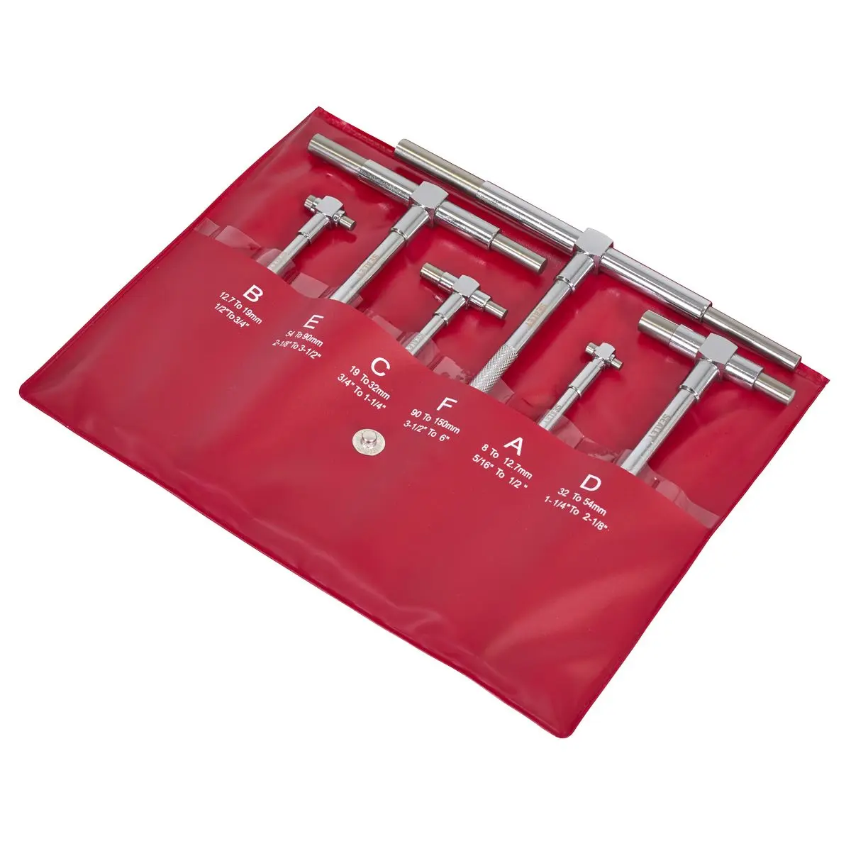 Sealey Telescopic Bore Gauge Set 6pc - Image 3