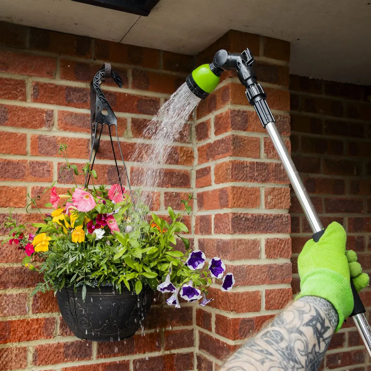 Sealey Telescopic Lance 6-Pattern Spray Head 140cm - Image 9