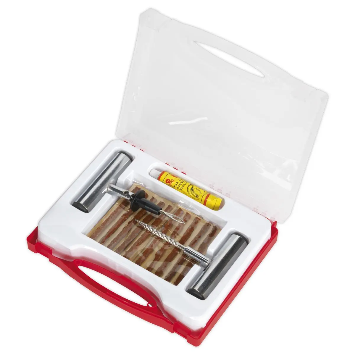 Sealey Temporary Puncture Repair Kit Tubeless Tyres Off Road Vehicles - Image 2