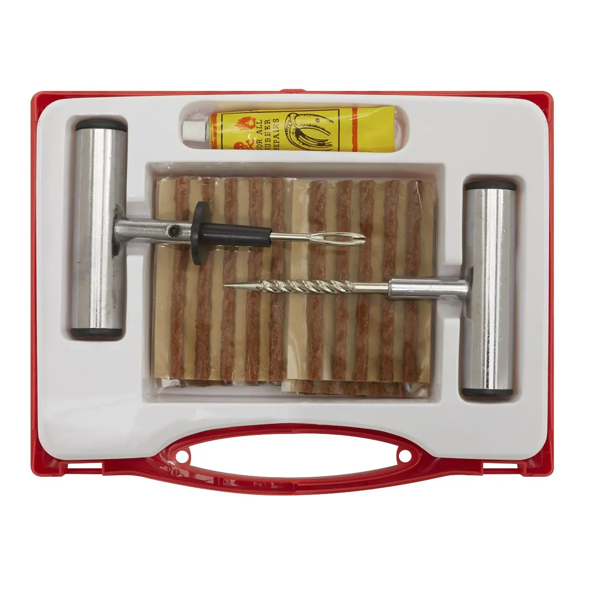 Sealey Temporary Puncture Repair Kit Tubeless Tyres Off Road Vehicles - Image 3