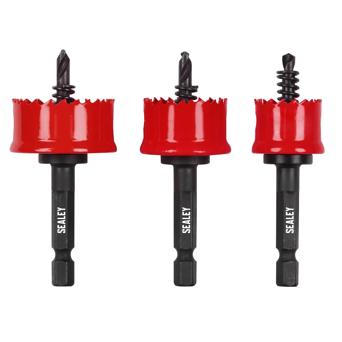 Sealey Thin Wall Hole Saw Set 3pc - Image 5