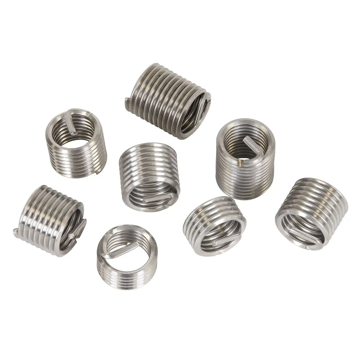 Sealey Thread Insert M12 x 1.75mm for TRM12 Threaded Inserts Helicoil 8 Pack