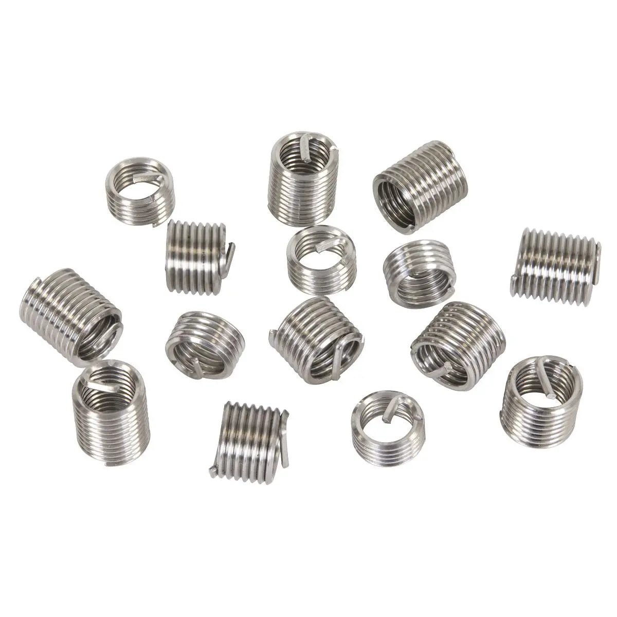 Sealey Thread Insert M8 x 1.25mm for TRM8 Threaded Inserts Helicoil 15 Pack