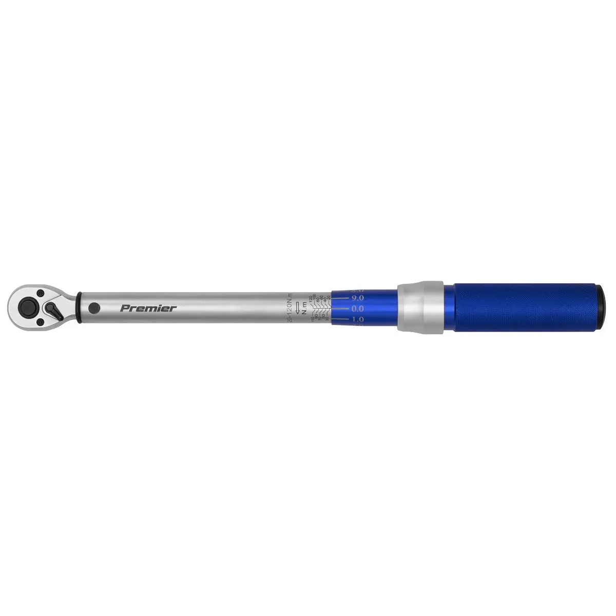 Sealey Torque Wrench Micrometer Style 3/8" Drive 20-120Nm Calibrated in EVA Tray - Image 3