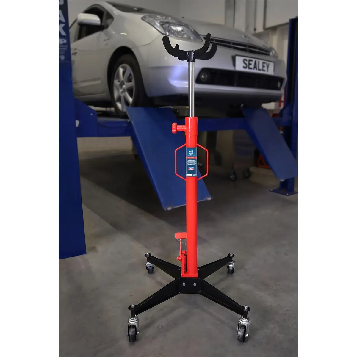 Sealey Vertical Transmission Jack 500kg - Image 4