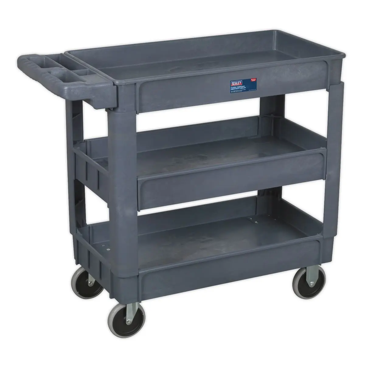 Sealey Trolley 3-Level Composite Heavy-Duty - Image 3