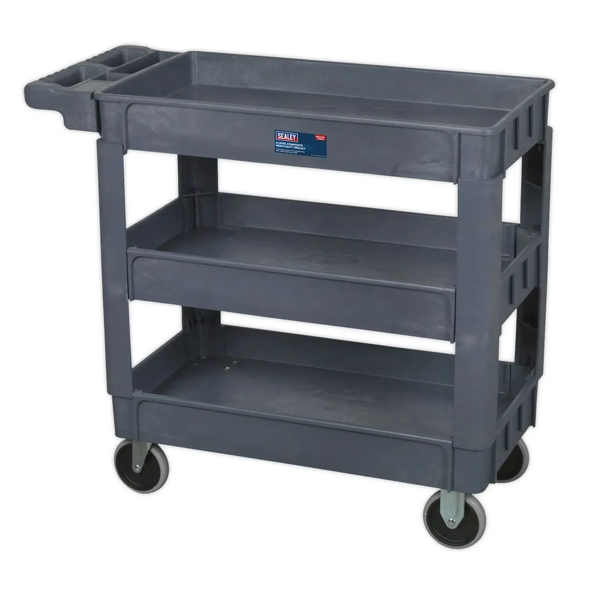 Sealey Trolley 3-Level Composite Heavy-Duty - Image 4