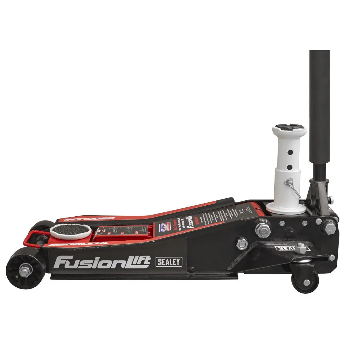 Sealey Low Profile High Lift Trolley Jack with Rocket Lift 2/3 Tonne - Image 19