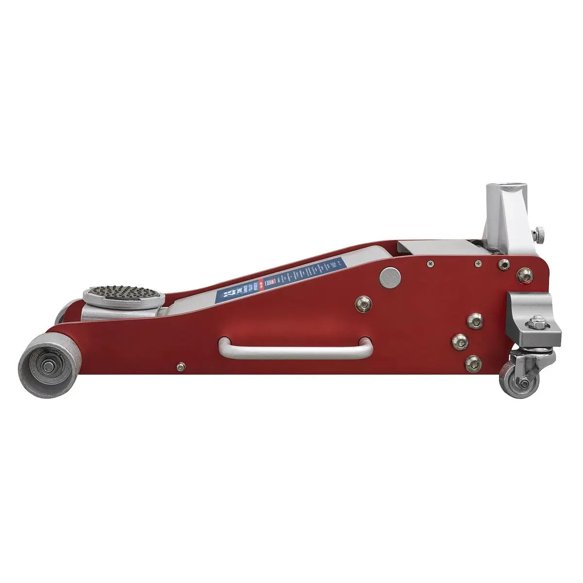 Sealey Aluminium/Steel Trolley Jack with Rocket Lift 2.5 Tonne - Image 3