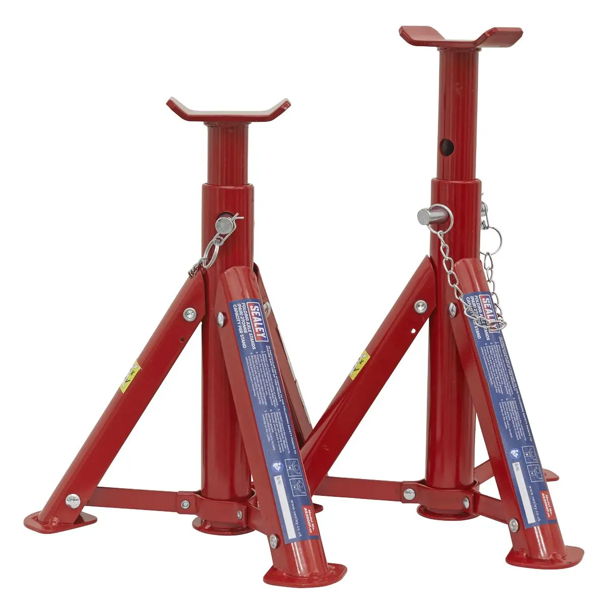 Sealey Low Entry Short Chassis Trolley Jack & Accessories Bag Combo, 2 Tonne - Green - Image 4