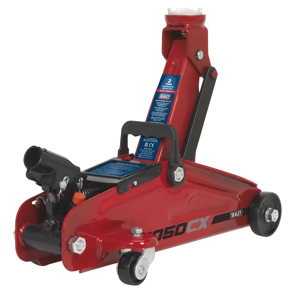 Sealey Short Chassis Trolley Jack 2 Tonne - Image 9