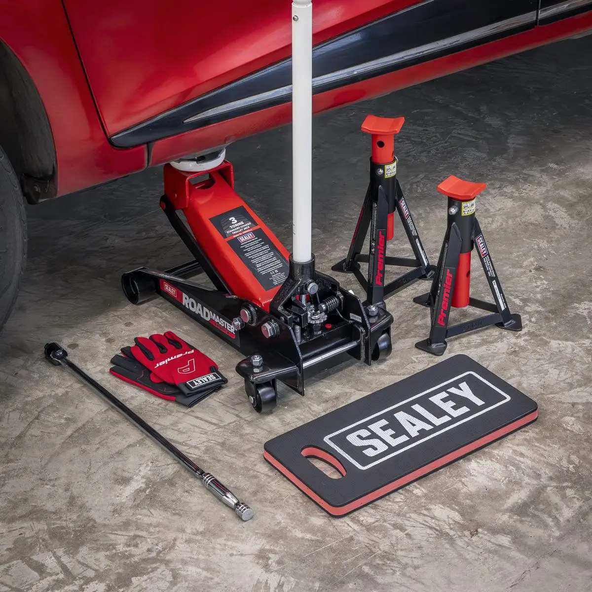 Sealey Trolley Jack Combo 3 Tonne - Image 10