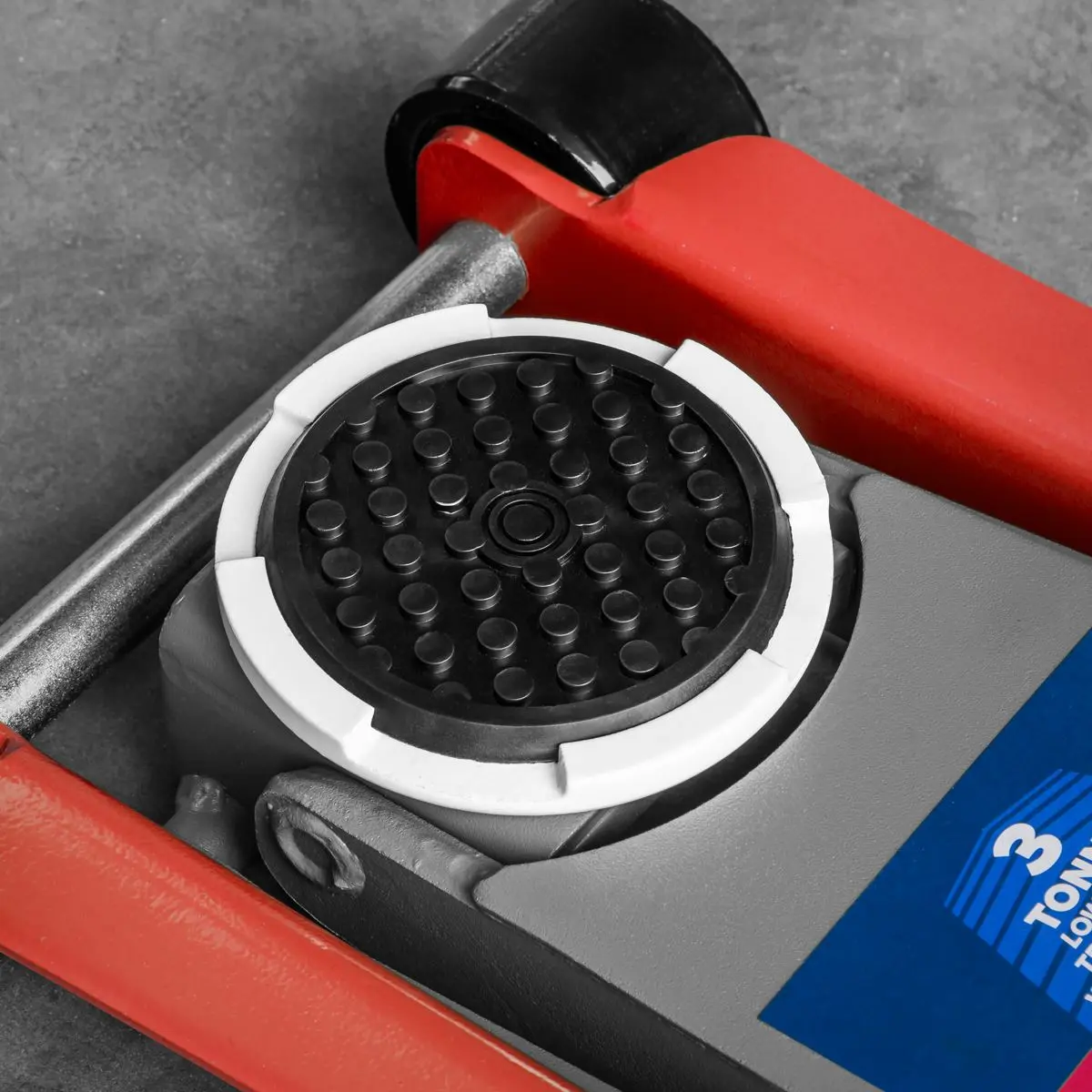 Sealey Low Profile Trolley Jack with Rocket Lift 3 Tonne - Red - Image 2