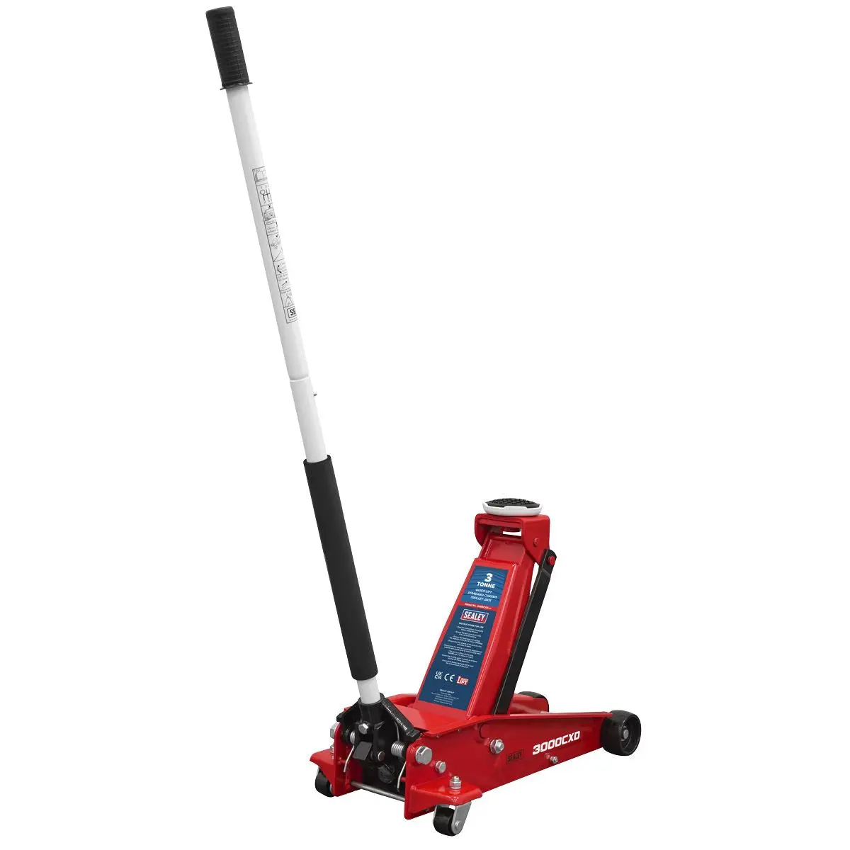 Sealey Standard Chassis Trolley Jack 3 Tonne
