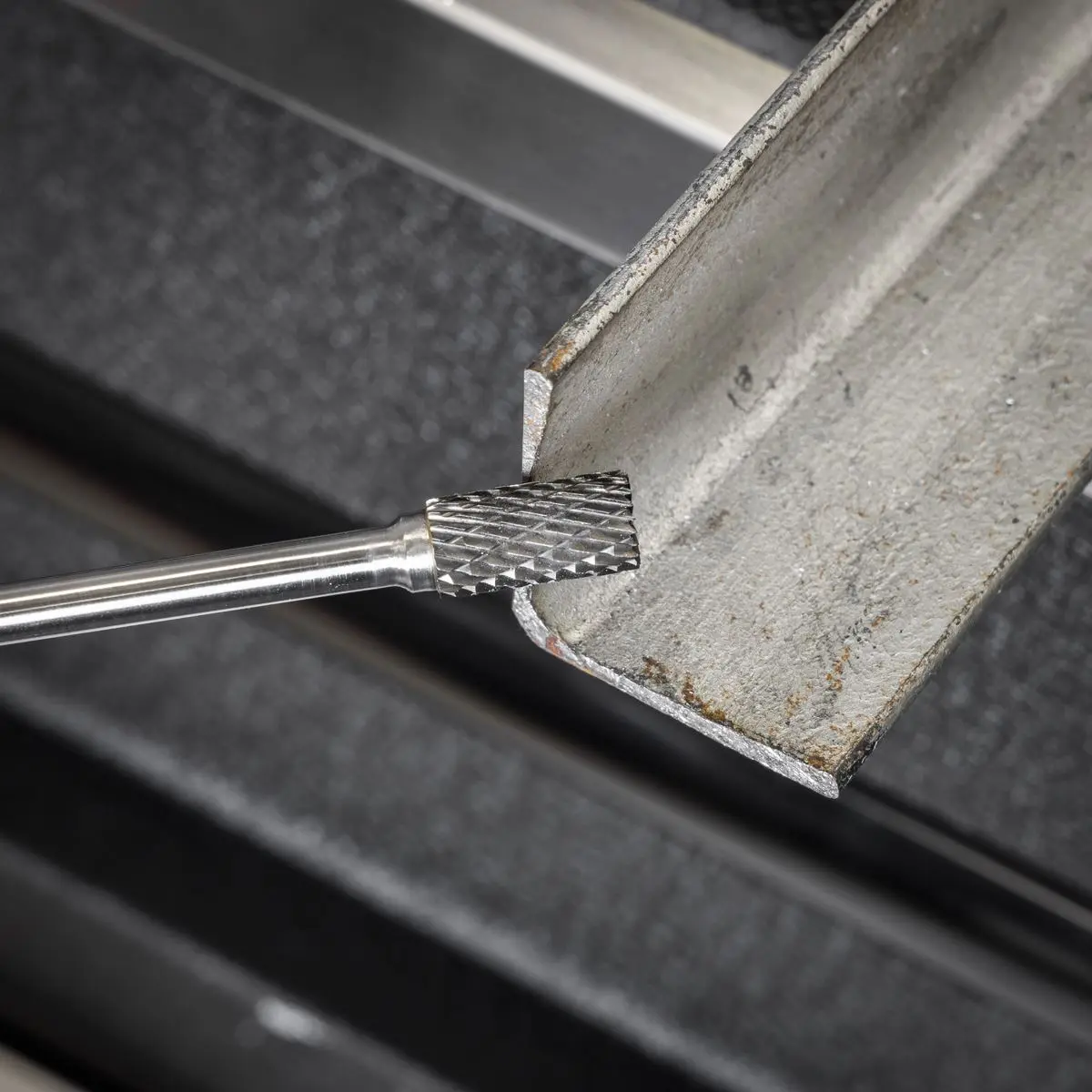 Sealey Tungsten Carbide Rotary Burr Extra-Long Cylindrical Front End Cut 10mm - Image 6