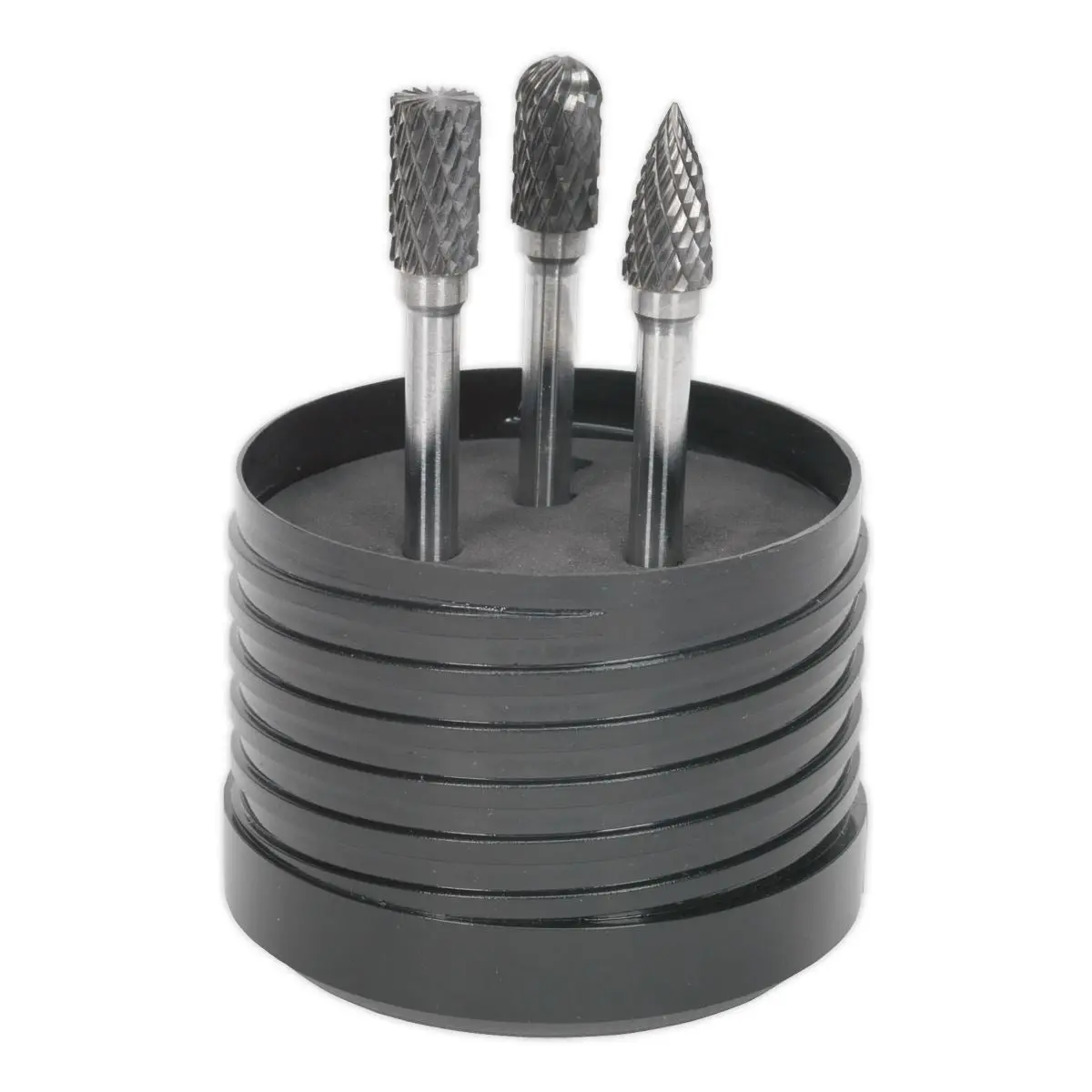 Sealey Tungsten Carbide Rotary Burr Set 3pc - Image 3