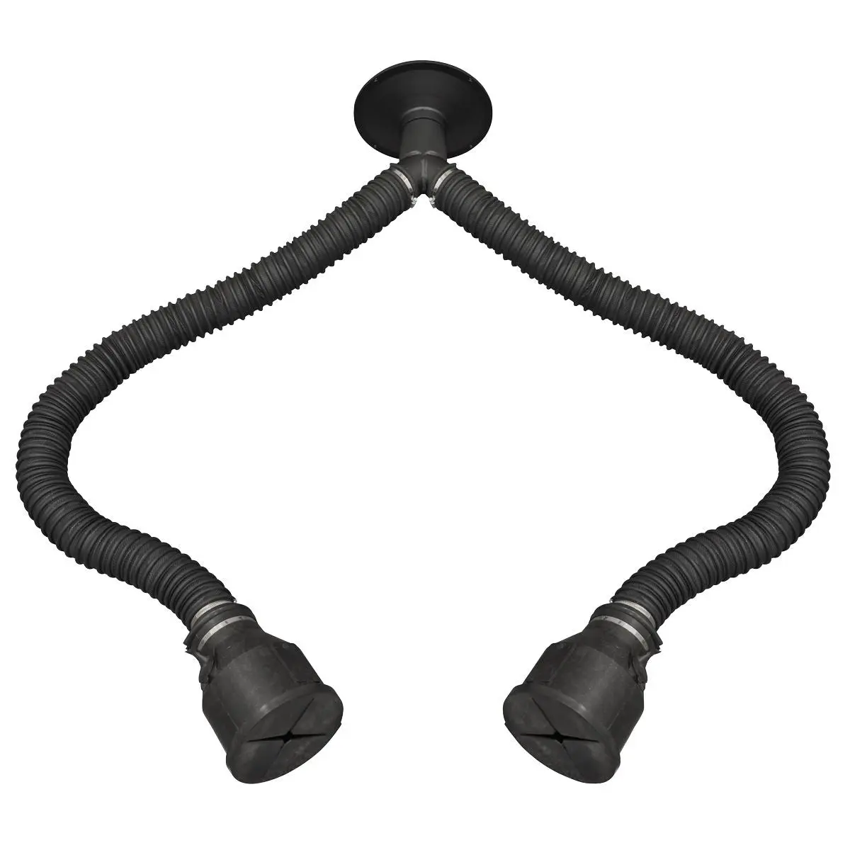 Sealey Twin Pipe 1.65m Exhaust Extractor Hose for EFS/93
