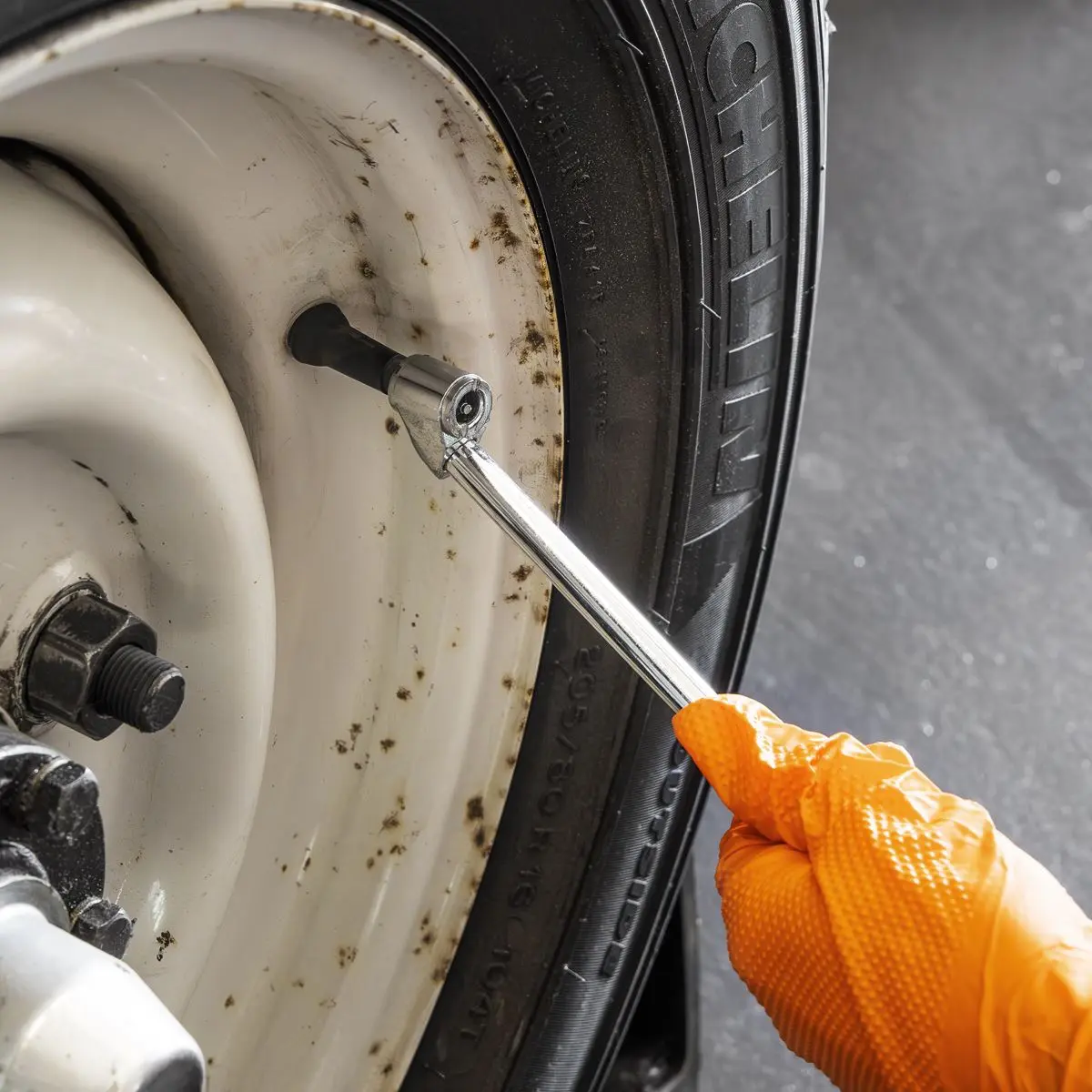 Sealey Tyre Inflator with Push-On Connector - Image 3