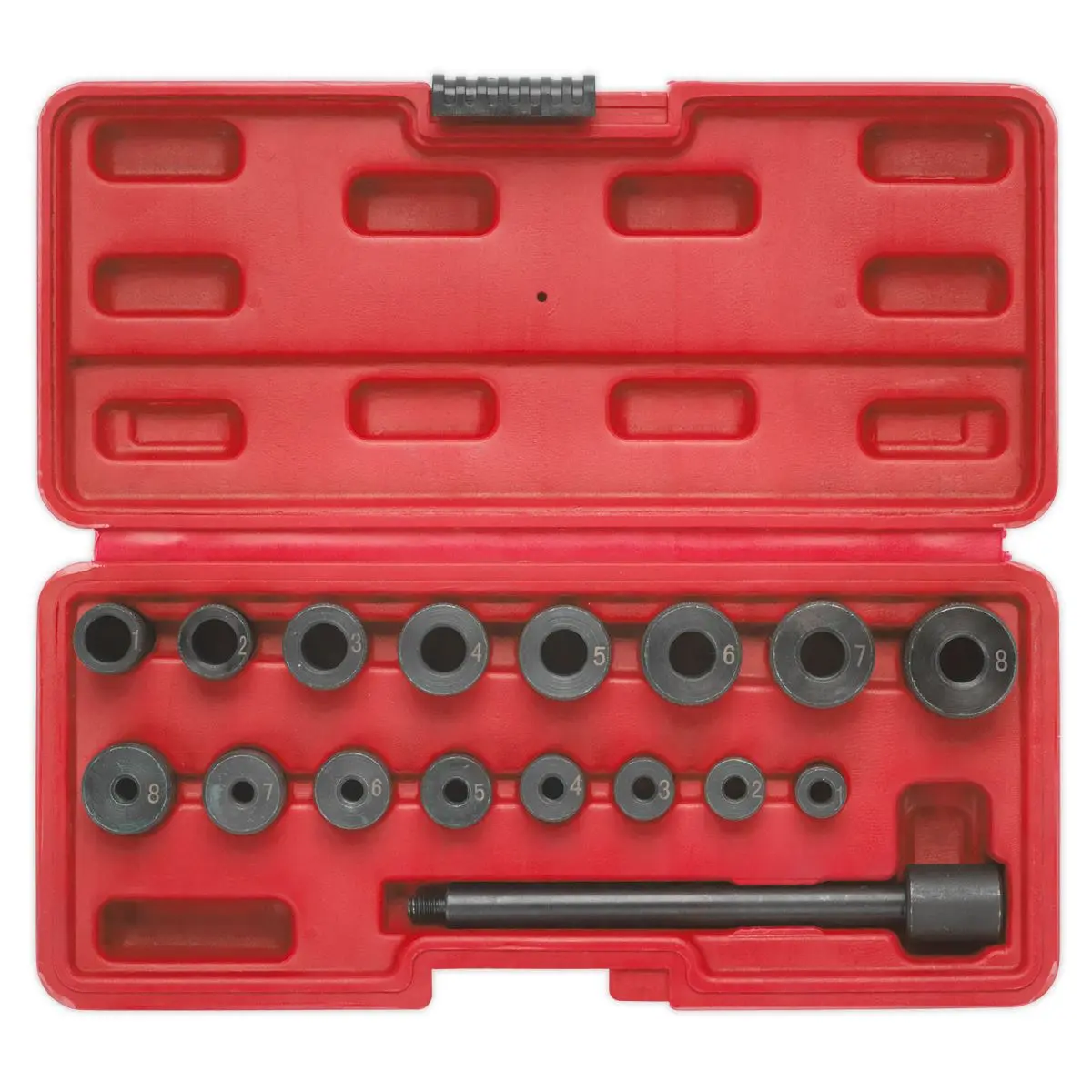 Sealey Universal Clutch Aligning Tool Set 17pc - Image 3