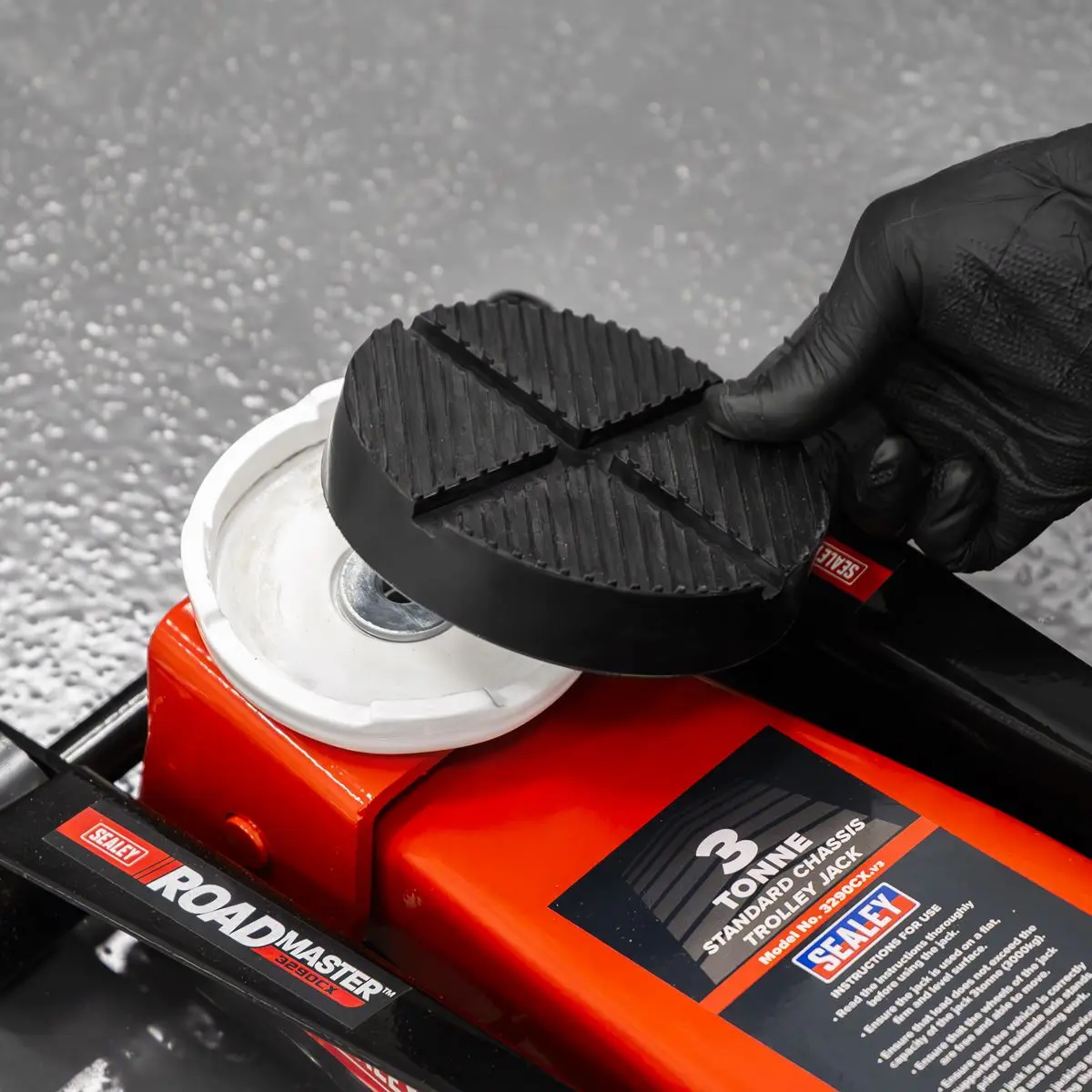 Sealey Universal Cross Slotted Jacking Pad - Image 5