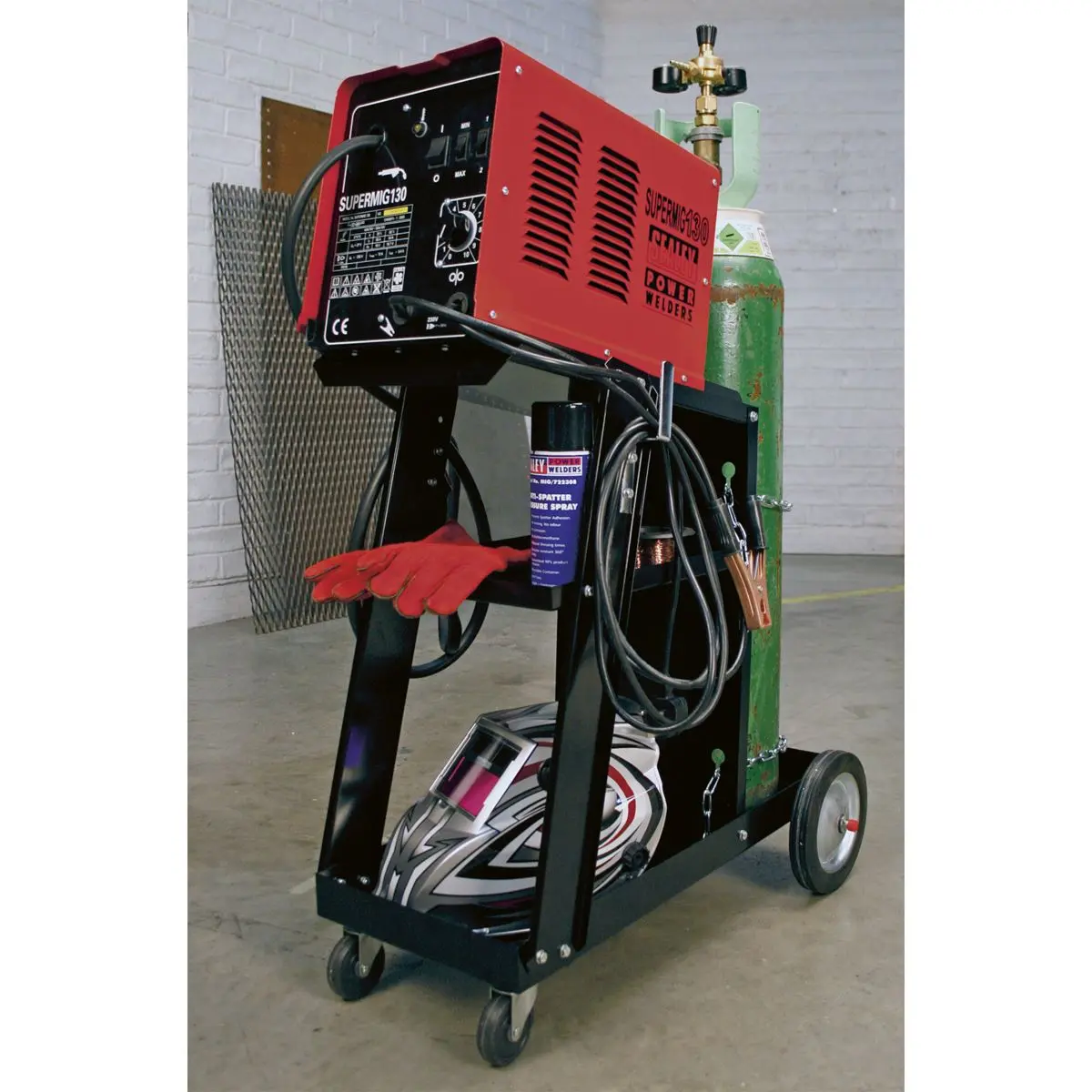 Sealey Universal Trolley for Portable MIG Welders - Image 8
