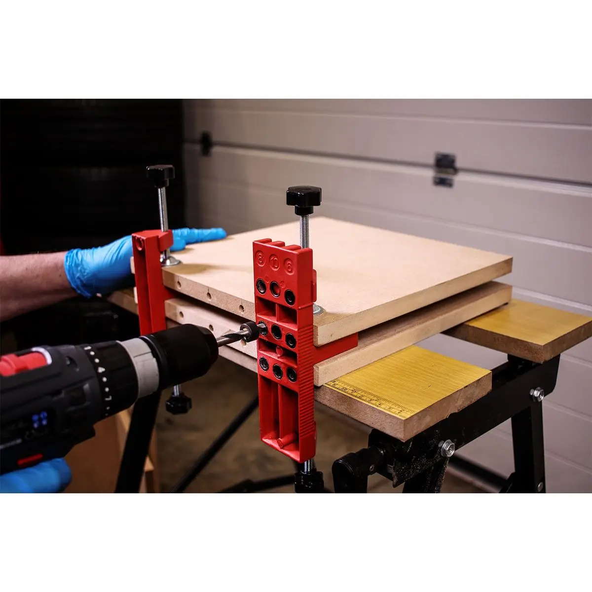 Sealey Universal Wood Dowelling Jig Set - Image 4