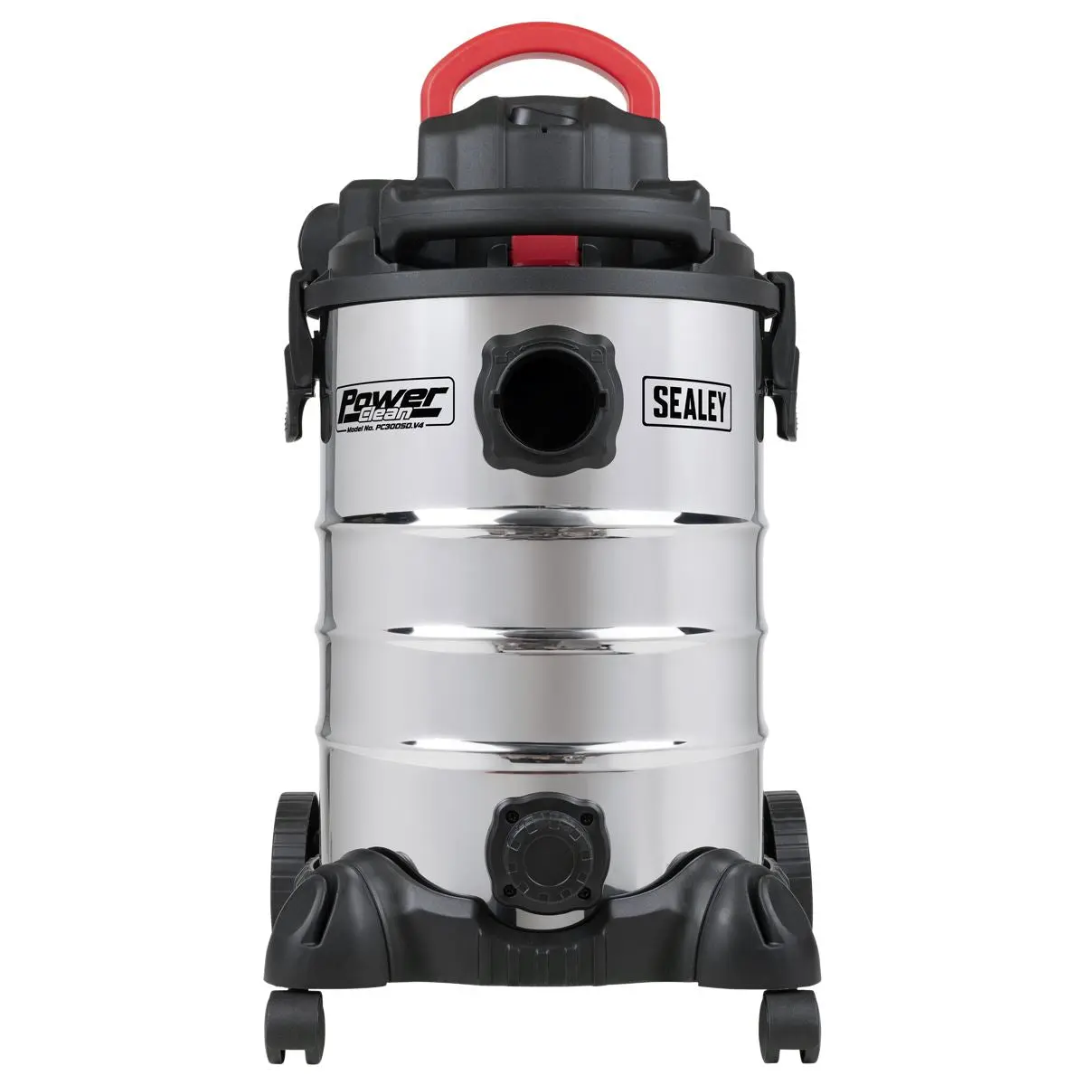 Sealey Vacuum Cleaner Industrial 30L 1400W/230V Stainless Drum - Image 3