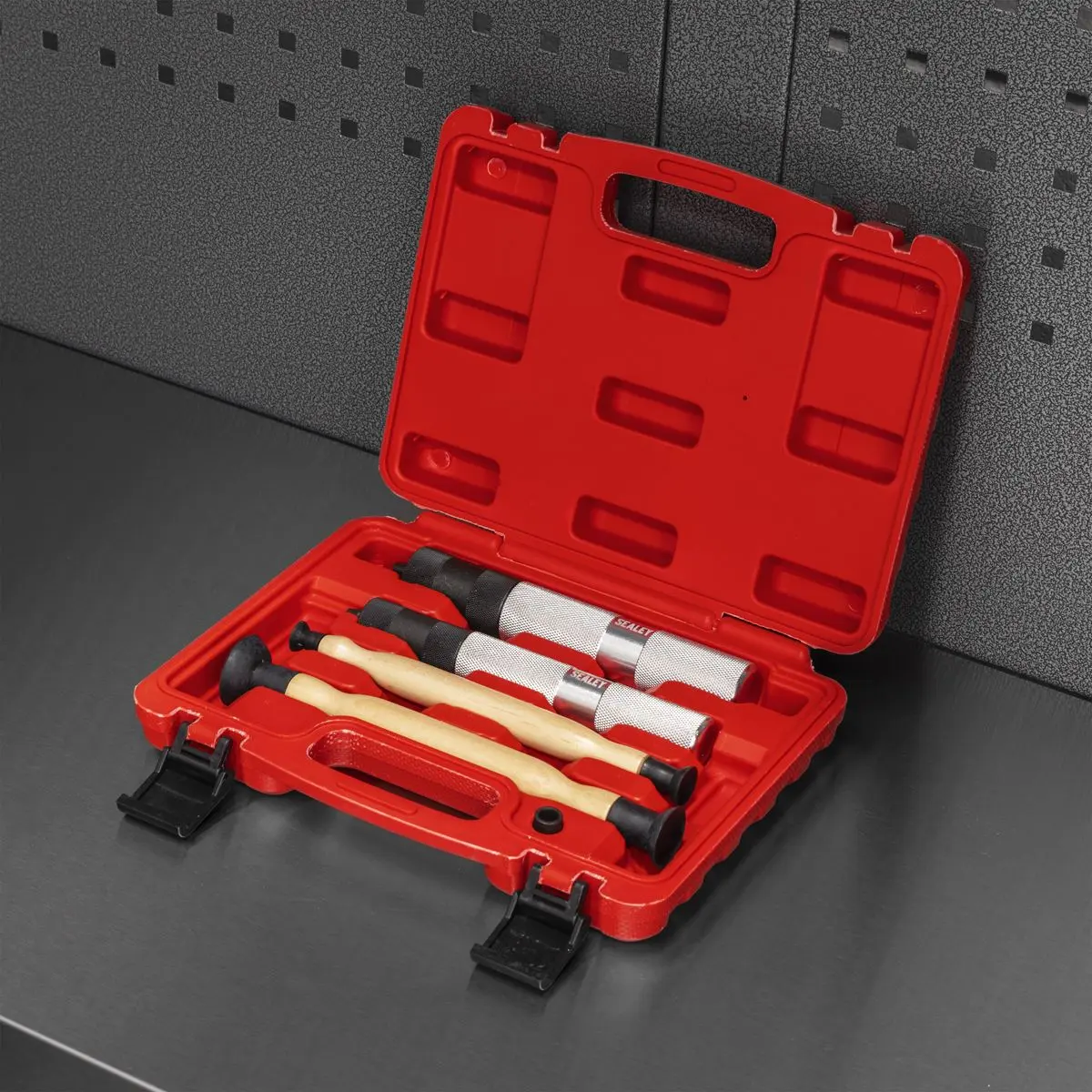 Sealey Valve Collet Remover/Installer Lapping Set 5pc - Image 7