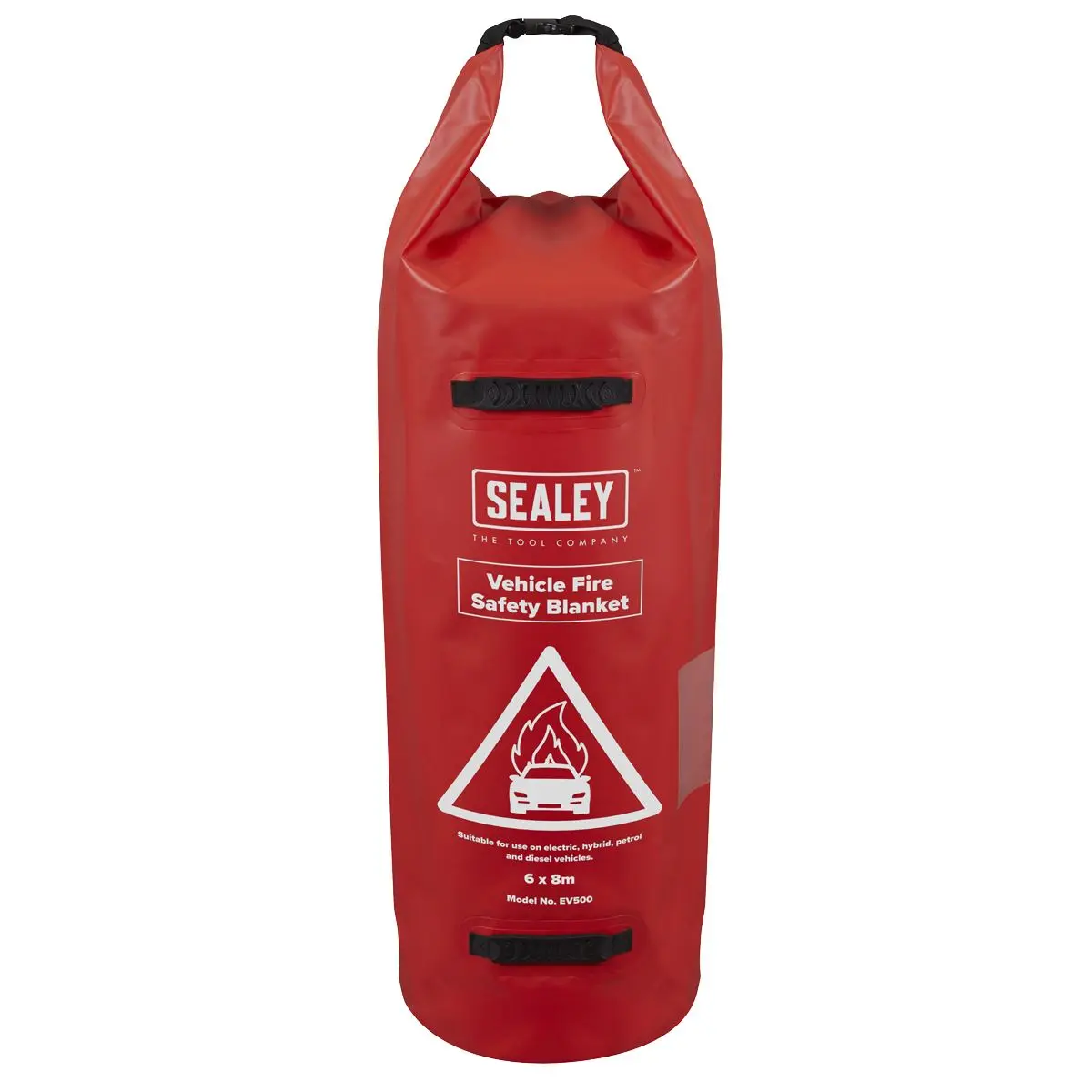 Sealey Vehicle Fire Safety Blanket - Silicone Coated 6 x 8m - Image 7