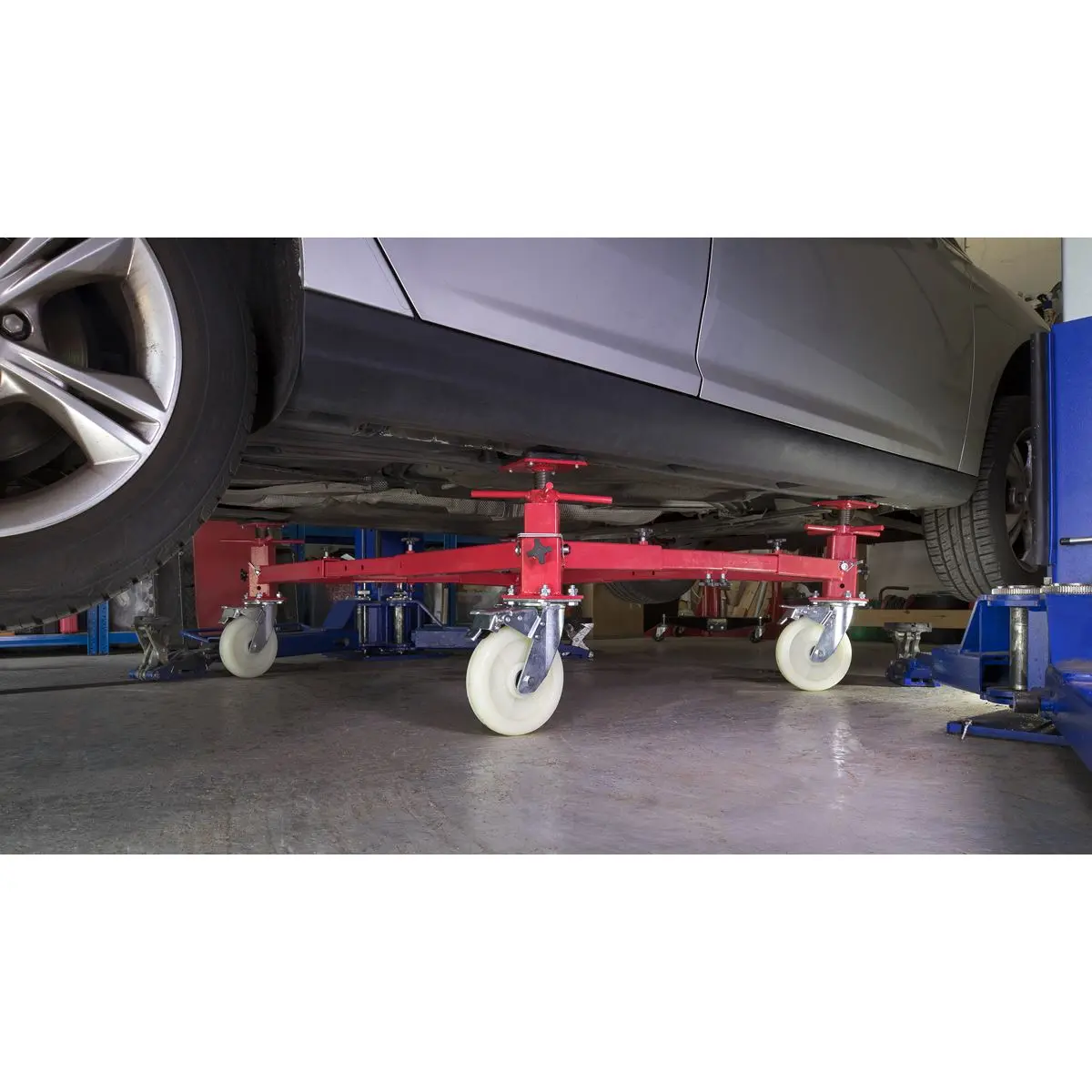 Sealey Vehicle Moving Dolly 4 Post 900kg - Image 5
