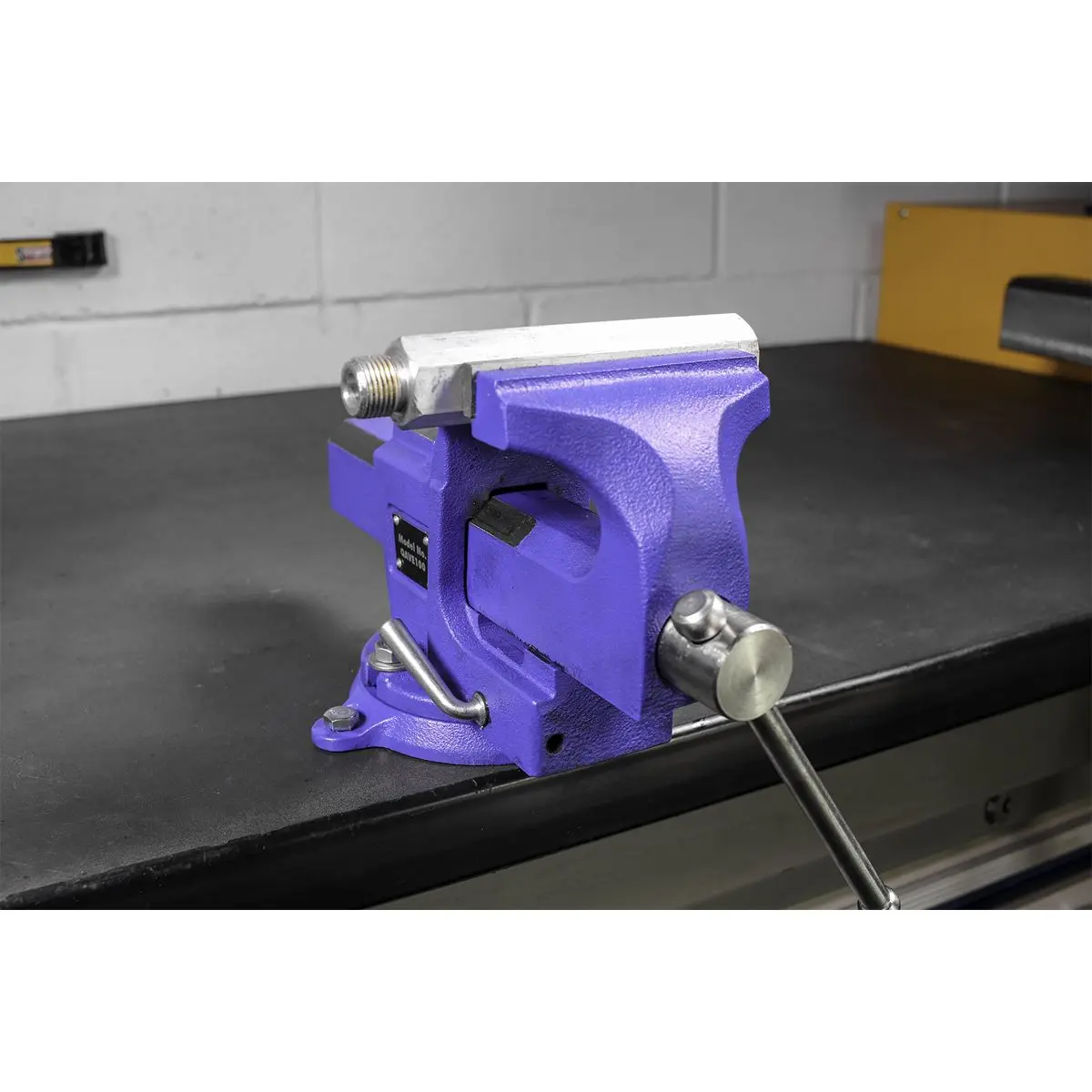 Sealey Vice 100mm Quick Action Swivel Base SG Iron - Image 9