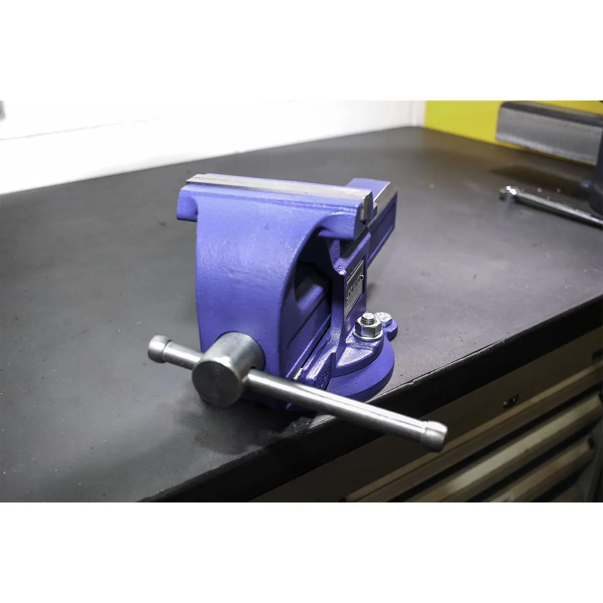 Sealey Vice 125mm Quick Action Swivel Base SG Iron - Image 2